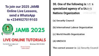 JAMB Government Past Questions and Answers Government Marathon Lessons Episode 4 [upl. by Shafer729]