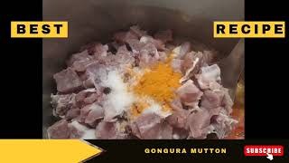 Gongura mutton preparation [upl. by Ilajna]