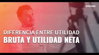 Diferencia entre utilidad bruta y neta [upl. by Carine]