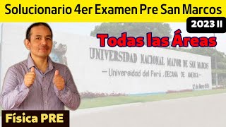 Solucionario 4to Examen Pre San Marcos 2023 II [upl. by Ailey]