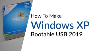 How To Make Windows XP Bootable USB 2016 [upl. by Baerman]