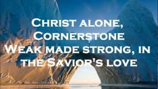 Cornerstone  Cornerstone  Hillsong Live 2012  HD With Lyrics [upl. by Riggs741]