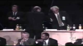 Sepp Blatter Falls Off a Stage [upl. by Kred83]