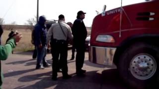 YANKTON SIOUX  IHANKTONWAN HOG FACTORY PROTESTS 2008 [upl. by Rainwater]