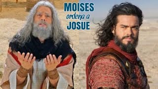 MOISÉS ORDENA A JOSUÉ [upl. by Ahsenwahs972]