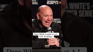 Dana White Laughs at AI UFC Rankings ufc danawhite chatgpt [upl. by Janice]