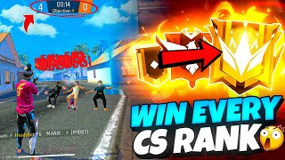 How To Win Every CSRANK in Free Fire  Free Fire Pro Tips And Tricks🔥  FireEyes Gaming [upl. by Enwad]