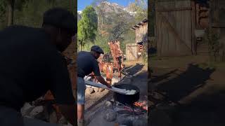 Asado torta fritas Vs Comida sana asados mates patagonia comidasaludable viralshorts [upl. by Eisyak]