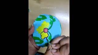 Paper Mache Bowl  paper mache bowl making ideas art diy ytshort diycraft youtubeshorts [upl. by Winou]