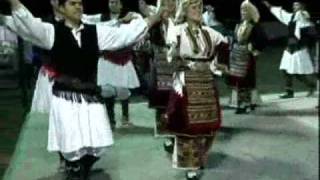 POUSTSENO  Macedonian folk dance from Aegean region [upl. by Nellac]