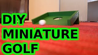 Making a super simple mini golf setup [upl. by Henden764]