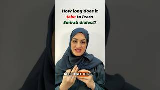 How long does take to learn Arabic language Emirati dialect [upl. by Faye]