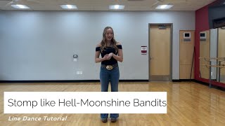 Stomp like Hell Line Dance Tutorial [upl. by Espy]