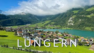 Lungern Switzerland  A magnificent village next to the emerald green Lungernsee [upl. by Nnednarb]