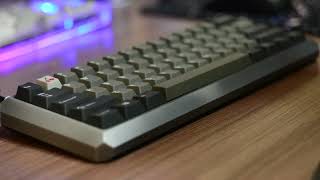 Kbd 5° Typing Test Kailh Box Red [upl. by Baseler]