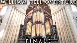 ROSSINI  WILLIAM TELL OVERTURE FINALE GALOP  ORGAN OF RIPON CATHEDRAL  JONATHAN SCOTT [upl. by Jallier]