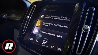 Tech Check Volvo Sensus Connect and Navigation in the 2019 XC40 [upl. by Kram]