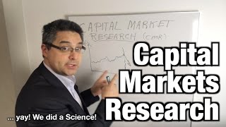 Capital Markets Research  quickly [upl. by Enelhtak]