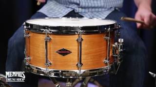 Craviotto 14x65 Custom Shop Mahogany Snare Drum  3030 [upl. by Nasah918]