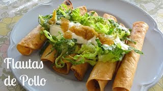 Flautas de Pollo [upl. by Ssidnac600]