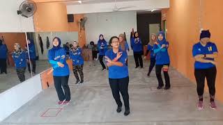 Keindahan Pantai by MShariff  Dance  Zumba  Senam  Aerobik [upl. by Rozalie3]