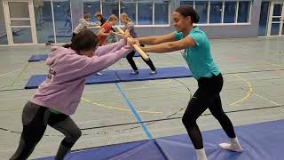 Krafttraining mit Gymnastikstäben  Teil 2 [upl. by Giustina]