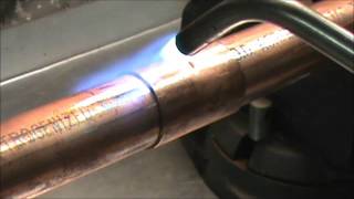 My DIY Brazing Refrigerant Copper Piping [upl. by Llehcram]