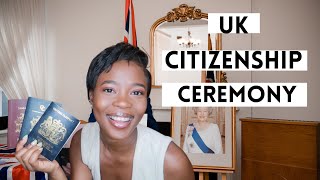 BRITISH CITIZENSHIP CEREMONY WHAT TO EXPECT PROCESS amp MY EXPERIENCE  BECOMING A BRITISH CITIZEN [upl. by Ahsikar]