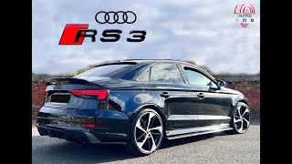 AUDI RS3 SALOON 8V Review  DAZA  Beauty  400BHP  RS3 Sedan [upl. by Netfa145]