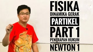 Fisika kelas X  Dinamika Gerak Partikel part 1  Penerapan Hukum Newton 1 [upl. by Favianus]