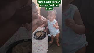 How to feed a baby with spoon trending babyshorts cute babyspoon babyyumyum [upl. by Eeltrebor]