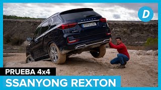 Prueba 4x4 al límite SsangYong Rexton 2022  Off road  Diariomotor [upl. by Eissim]