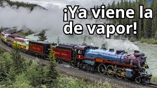 Un tren a vapor viene a México y te cuento donde y cuando puedes verlo [upl. by Dee Dee460]