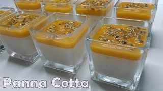 PANNA COTTA COCO MANGUE PASSION TELLEMENT RAPIDE ET TELLEMENT BON [upl. by Eirlav]