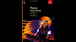 ABRSM Piano 2023 amp 2024 Grade 5 C2 Scherzo  Kabalevsky [upl. by Hairem]