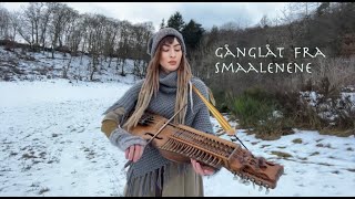 Gånglåt fra Smaalenene  Norwegian folk tune on nyckelharpa [upl. by Eelrebmik]