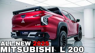 2025 Mitsubishi L 200 Pickup Introduced  The most powerful  mitsubishi l200 [upl. by Starla811]