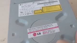 Super Multi DVD Rewriter modelo GSAH55N [upl. by Hillinck]