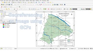 QGIS Series 5 Georeferencing using GCPs in QGISGeoreferencing Topo MapEnable Georeference tool [upl. by Steve]