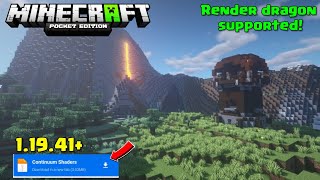 Download Continuum Shaders for Minecraft Pocket Edition 11941  3K special Shaders 💙💙 [upl. by Guarino]