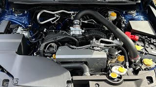 2022 Subaru WRX Engine Bay Dress up Mod  Throttle Removal  Disassembly  Soda Blast  Cheap DIY [upl. by Coreen]