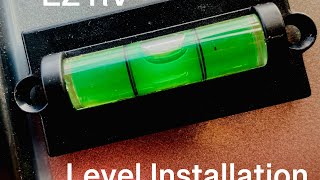 Camco RV Level installation [upl. by Aillimac]