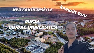 Uludağ Üniversitesi Kampüs Turu  Bursa Uludağ Üniversitesi Kampüs Tanıtım Vlogu  BUÜ [upl. by Eimmit]