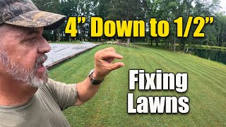 Fixing Lawn Problems After a Month Away [upl. by Ahsilrak]