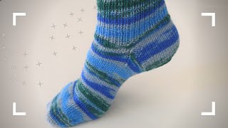 Knit heel  Knit socks like German grandma  cap heel  en subtitles [upl. by Uri]