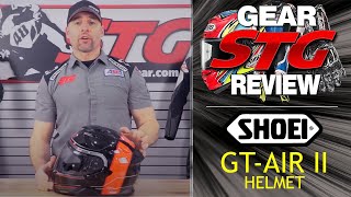 Shoei GTAir II Helmet Review  Sportbike Track Gear [upl. by Edrea]