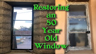 DIY 1940s Steel Casement Window Restoration [upl. by Aihsenyt]