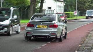 BMWs Leaving Sideways In Rain M2s M3CS Stage 2 M3 F80 750HP M5 F90 M135I 500hp 335I etc [upl. by Shaw]