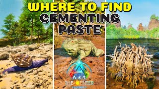 Where to find Cementing Paste The Center  Ark Survival Ascended [upl. by Froh]