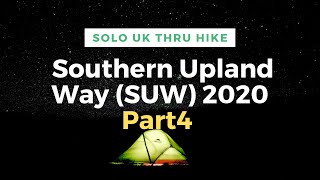 The Southern Upland Way SUW Part 4 Melrose to Twin Law Cairns Solo UK Thru Hike Wildcamping 2020 [upl. by Valentia]